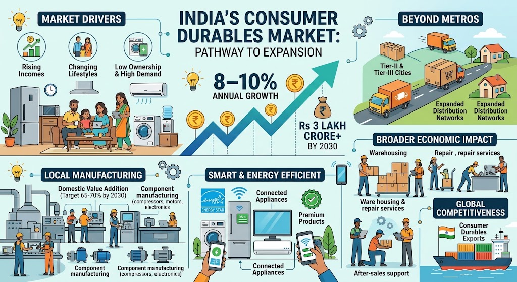 India&rsquo;s Consumer Durables Market Could Become a Bigger Engine of Manufacturing Growth